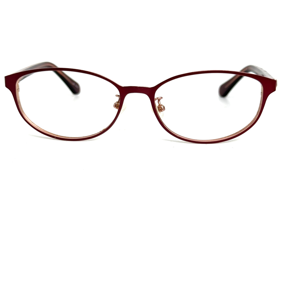 Kate Spade Ophelia 0AW Dark Red Oval Eyeglasses Frames 53-16 140 H19644